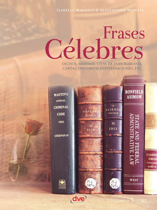 Detalles del título Frases célebres de Isabella Malnati - Disponible